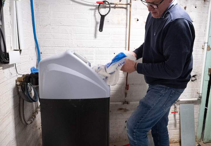 Installation adoucisseur d'eau à Chauny
